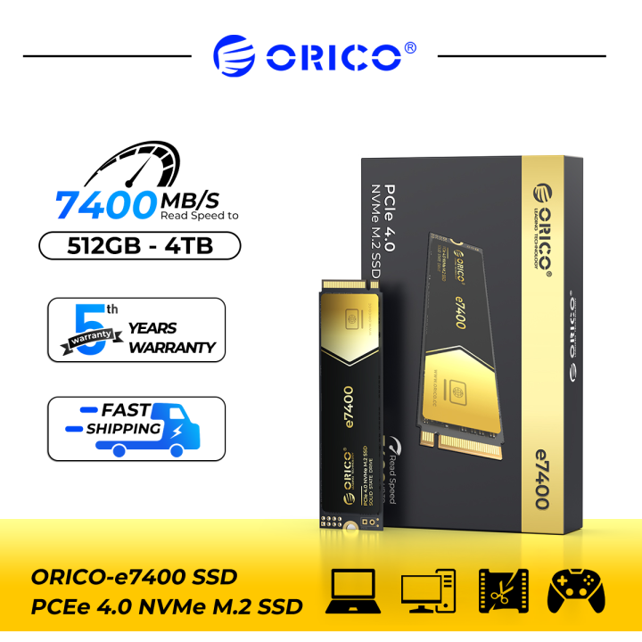 ORICO 4TB M.2 2280 SATA SSD, SATA III 6Gbps M2 SSD With B+M Key
