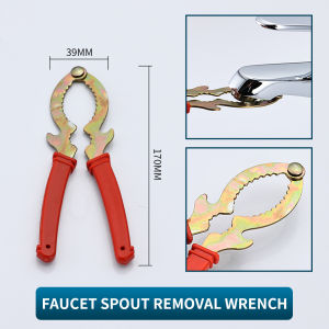 Flume Magic Wrench Sink Faucet Plumbing Tools Magic Wrench Antislip Multi Key Kitchen Repair Plumbing Wrench Tool