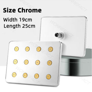 High Pressure Shower Head Bathroom 360° Rotating Top Spray Mini Shower Head Water-Saving And Pressurized Design