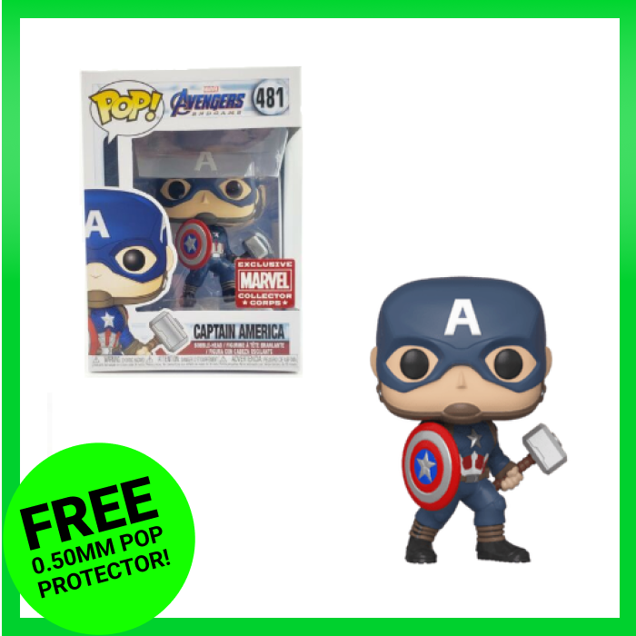 Endgame Captain Marvel Collector Corps Captain America Marvel