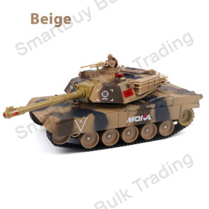 MOKA Dual Player 45CM Remote Control Battle Tank 2.4G RC with LED Health Indicator
