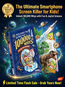 Children Encyclopedia Book Educational Science Encyclopedia Kids Learning Book ScreenFree Reading/Interactive Learning/Curiosity Booster