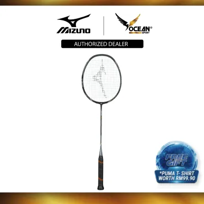 Mizuno MZ-BF2340 JPX 7.1 FURY Racket (Black/Metal Sagebrush Green) 73MTB42340