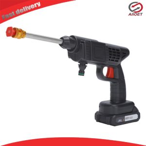 【Alloet】 Garden & Car Pressure Washer 26Bar 21V Cordless Rechargeable Foam Spray Machine