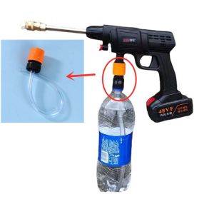 Bộ chuyển đổi chai Soda đa năng cho máy rửa xe không dây - Phù hợp với tất cả pin Lithium áp suất cao