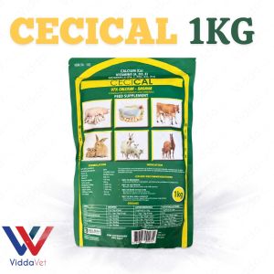 1kg Cecical Livestock Calcium Vitamin Mineral Powder Supplement