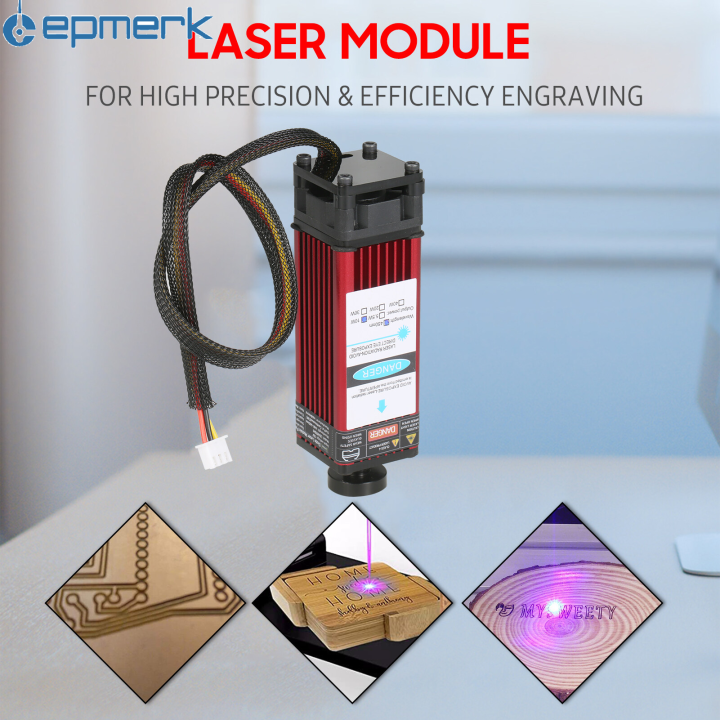 Lepmerk Module 450nm Engraving Head High Precision Engraving Metal Wood ...