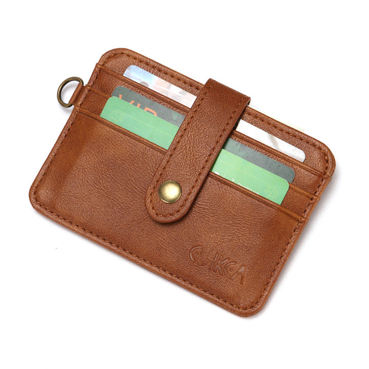 Multi-function Men Card Holder Wallet with Key Holder