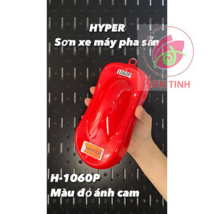 |Đỏ con két| Sơn xe máy HYPER màu đỏ tươi 1060 1K (Code: H-1060P)
