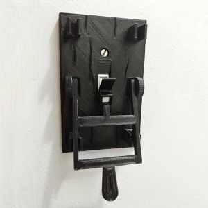 TIMES LORD Durable Plastic Light Switch Cover Vintage Style Flip Style Flip Handle Switch Cover Home Accessories High Quality Light Switch Plate Home Decor