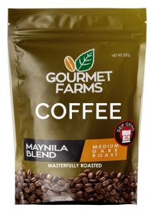Gourmet Farms Arabica Coffee 500g | Hazelnut Barako Premium Expresso blend | Whole Bean Drip & Coarse Grind