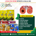 Obat Asma Paling Ampuh, Herbal Asma Sesak Napas, Penyakit Asma, Sesak Napas, Dada Sesak, Infeksi Saluran Pernapasan Akut, ISPA, Napas Bunyi, Mengi - Jayyida 1 Box 12 Sachet. 