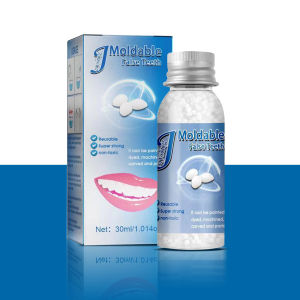 30ML Temporary Tooth Repair Kit Filling Teeth Gaps Moldable False Teeth Solid Glue Denture Adhesive