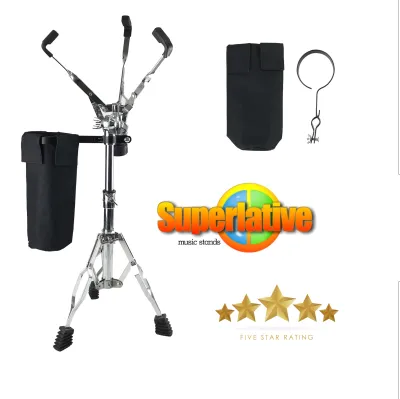 Drum Stick Bag Drum Stick Holder Hanging Drum Bag For Drum Sticks Comes With Clamp Holder Black