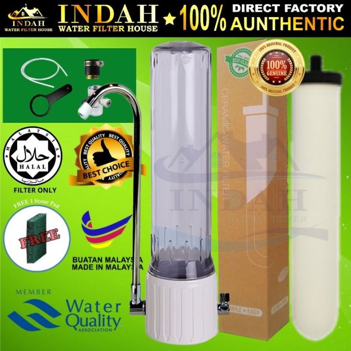 CTC Single Housing Water Purifier With Remington JAKIM Halal Standard