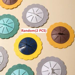Multi-functional Sunflower Drain Cover Hair Catcher Sink Stopper Filter Anti-Clogging For Bathroom/Kitchen