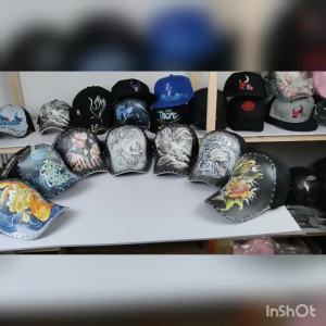 Mens baseball cap personalized and stylish trendy brand original printed dragon design sun-shading duckbill cap manufacturer wholesale dropshipping available