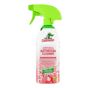 Cleanways Pink Bathroom Cleaner Deodorize Glass Toilet Faucet Yellow Stain Cleaner 480g Kids friendly