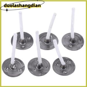 [Duola] 100Pcs Candles Mold Wick Tabs Eco-Friendly Candle Sustainer Making pure cotton