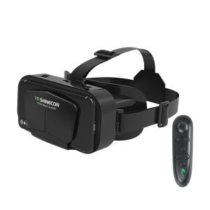 😊พร้อมส่ง😊G10 IMAX แว่นตา VR หน้าจอยักษ์3D VR Shinecon G10กล่องเสมือนจริงหมวกกันน็อค Google Cardboard สำหรับ4.7-7 "สมาร์ทโฟนจับคู่จอยสติ๊ก