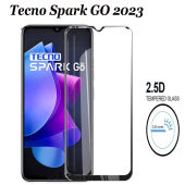 For Tecno Spark Go 2023 Full Cover Screen Protector For SPARK GO2023  9H Anti-Oil Protective Film Glass 3D Full Glue Tempered Glass
