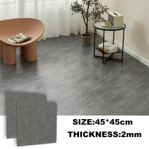 50PCS Marble Vinyl Tiles Floor Sticker 45X45cmWaterproof PVC Tile adhesive Sticker Flooring for home