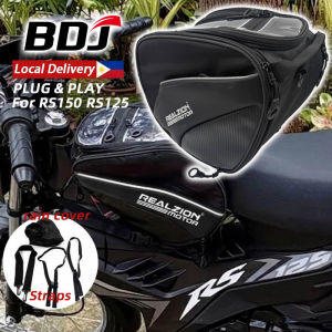 BDJ For Honda RS 125 150 RS150 RS125 Center Bag Tunnel Scooter Universal Waterproof 5L