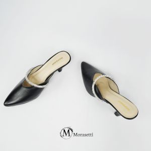 Morasetti Guzelim Mules Wanita Heels 7 Cm
