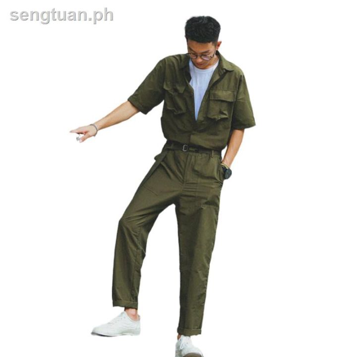 Korean Style Jumpsuits Man, Korean Fashion Jumpsuit Men
