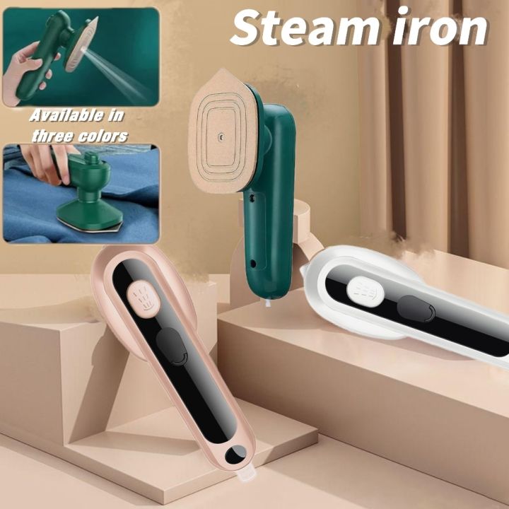 Handheld Flat Iron Mini Foldable Electric Steam Iron Small Steam Iron ...