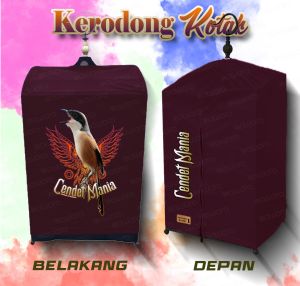 Kerodong Krodong Sangkar Kotak Penutup Sangkar Kotak No 1 2 3 Kacer Cendet Kenari Single Knit Ketebalan Sedang