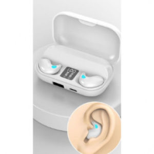 Tai nghe thể thao ẩn ngủ TWS X57 Bluetooth 5.3 Tai nghe không dây  nhét tai chống nước có micro LED hiển thị kỹ thuật số pigflly