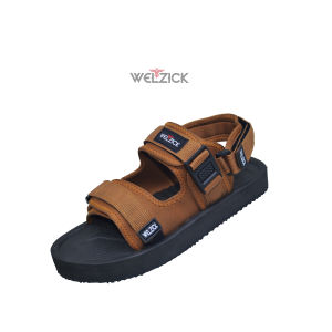 WELZICK - Alaska Brown - Sandal Gunung Pria Wanita Travelling Ringan Empuk