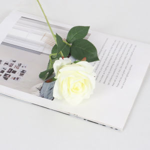 Artificial Flower Simulation Rose For Party Home Decor Diy Craft Wreath Cake Decoration Party Fake Flower