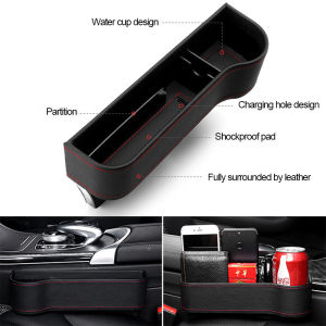 Universal Car Organizer Auto Seat Gap Storage Box For Pocket Organizer Wallet Keys Phone Holders