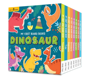 My First Board Books: Dinosaurs: 8 Books Boxed Set (My First Books)
