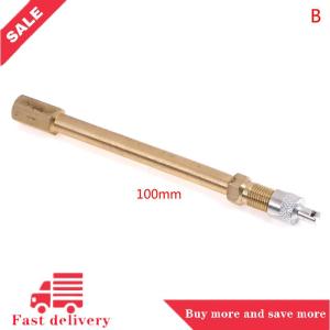 [COD] Car Auto Truck Brass Wheel Tire Valve Cap Tyre Stem Extension Pole Extender