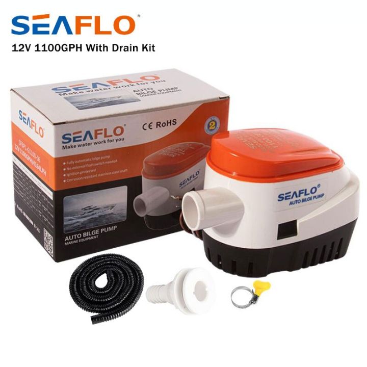 Seaflo Automatic Bilge Drain Pump Gph Submersible Electric Pump V Dc Yacht Speed Boat Rv