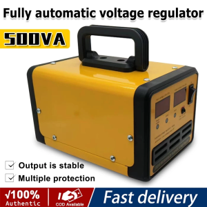 Voltage Regulator 3000W AVR Automatic Voltage Regulator AVR Power Supply Surge Protection SVR-3000VA/2500VA/2000VA/1500VA/1000VA Servo Type AVR Time Delay Power Supply Automatic Voltage Regulator For Computer/TV/Home Theater/Telephone/Fax/Gaming