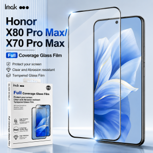 Tempered Glass For Honor X80 Pro Max X70 5G Support Fingerprint Protector Film 9H Hardness FM0003