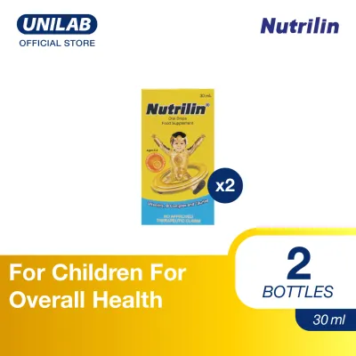 Nutrilin Drops 30mL Multivitamin For Children For Overall Health - Set of 2