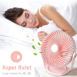 Rechargeable Desktop Fan 360 Adjustment Portable Cooling USB Fan/Kipas USB