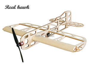 Balsa Wood Airplane Model GEEBEE 600mm Wingspan Balsa Kit Woodiness Model 3D Plane for New Hand Entry Level Building