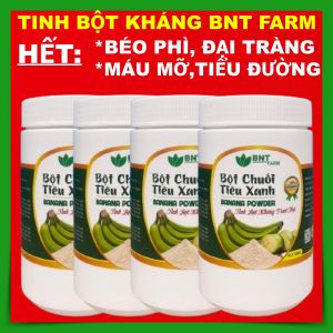 [ORGANIC] 2KG Tinh bột chuối tiêu xanh BNT FARM - Tinh bột kháng cao giảm cân khỏi táo bónruột kích thíchtiểu đường.