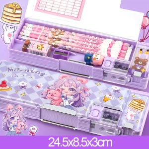 【1-3 Days Delivery】Pencil Case For Kids Transformers Boys Password Lock Stationery Influencer Male Female Primary School Students Multifunctional