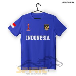 Baju Tshirt Sepak Bola Piala Dunia Indonesia 2023 Katun Combed 24s Premium All Color Jumbo
