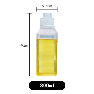 JustLiving 1PC 300/500Ml Chai Nhớt Nhà Bếp Chai Xịt Dầu Gia Vị Chai Bóp Nấu Nướng Bánh Nước Sốt Cà Chua Mù Tạt Mayo Hot Nước Sốt Olive BBQ