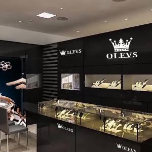 OLEVS watch for women original 2026 sale pawnable water proof elegant stainless steel luminous display women casual watchesA88
