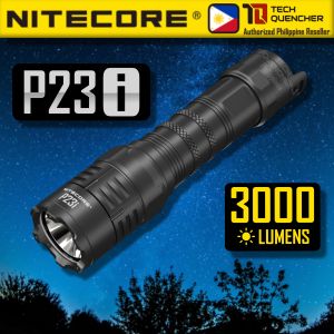 Nitecore P23i Flashlight 3000 Lumens - USB-C Rechargeable with 5000mAh Battery - Flashlight EDC
