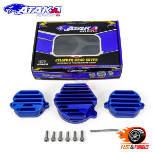 ATAKA Racing CNC 3-Piece Set Head Cover For 4V Honda Wave 125